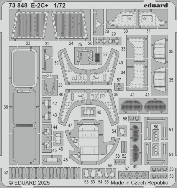 Eduard 73848 E-2C+ Heller 1/72