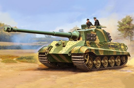 Trumpeter 00949 Pz.Kpfw.VI Sd.Kfz.182 Tiger II (Henschel 105mm) 1/16