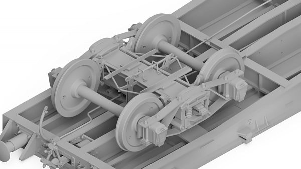 Thunder Model 35904 German Flat Wagon Ssyl 1/35