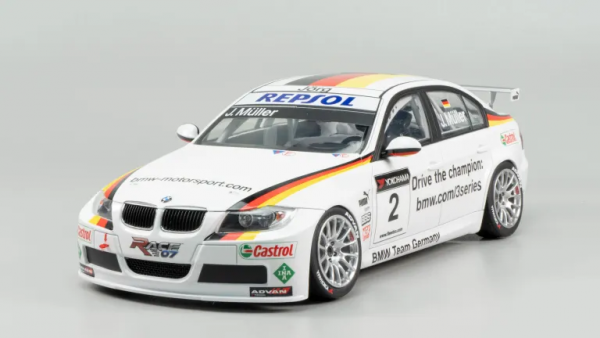Nunu PN24037 BMW 320si E90 2008 WTCC Brands Hatch Winner 1/24