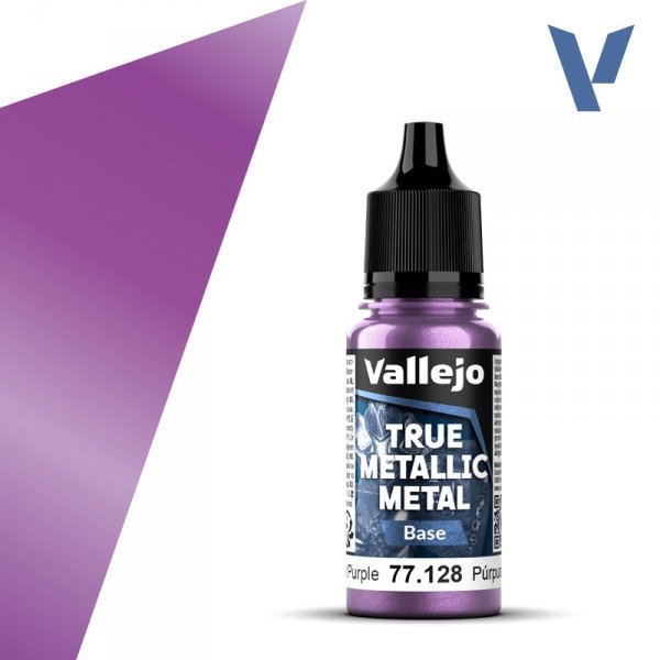 Vallejo 77128 Amethyst Purple - True Metallic Metal - Base 18ml