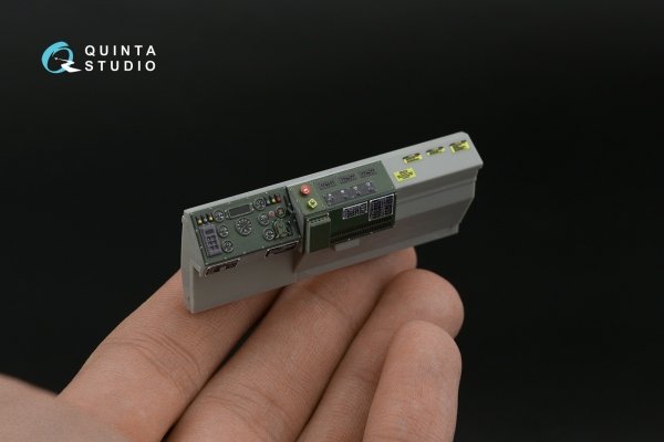 Quinta Studio QD35091 M1078 LMTV &amp; M1083 FMTV 3D-Printed &amp; coloured Interior on decal paper (Trumpeter) 1/35