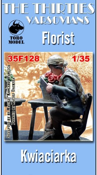 Toro 35F128 Lata Trzydzieste - Figurka Kwiaciarka 1/35