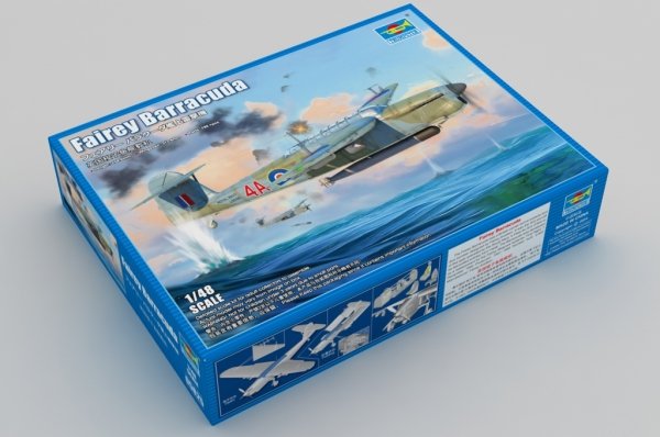 Trumpeter 05825 Fairey Barracuda WW II Torpedo Bomber 1/48