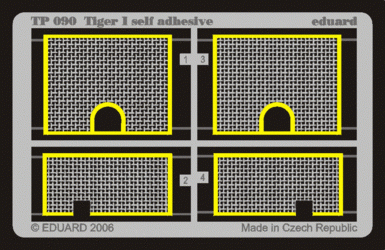 Eduard TP090 Tiger I S. A. 1:35 Tamiya
