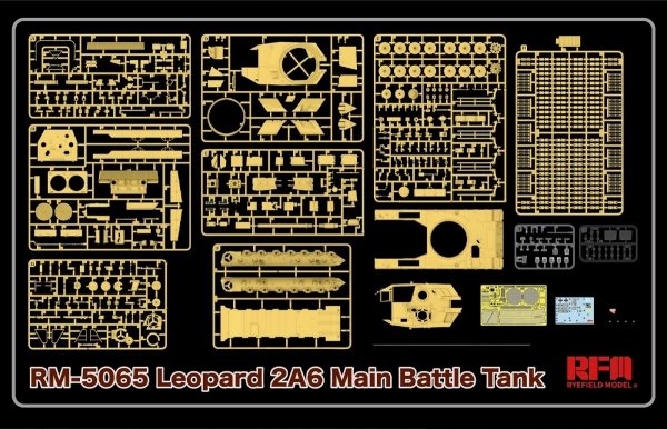 Rye Field Model 5065 Leopard 2A6 Main Battle Tank 1/35