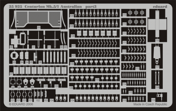 Eduard 35925 Centurion Mk.5/1 Australian 1/35 (AFV CLUB)