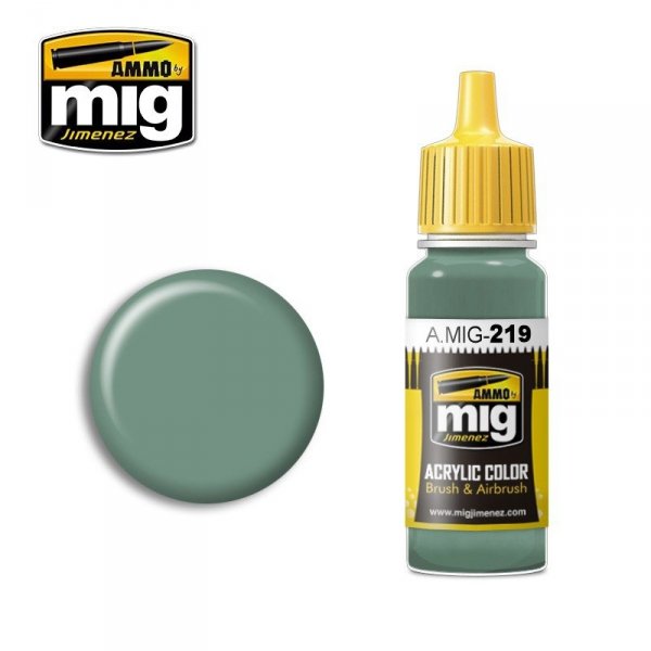 AMMO of Mig Jimenez 0219 FS 34226 (BS283) INTERIOR GREEN 17ml