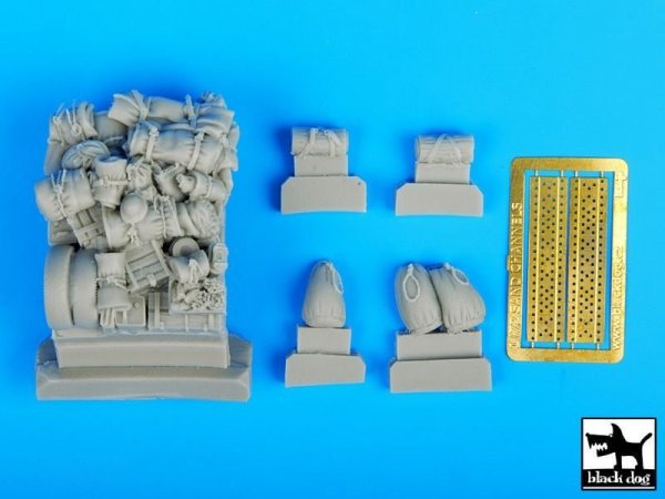 Black Dog T72039 British Chevrolet 30 cwt accesories set for Dragon 1/72