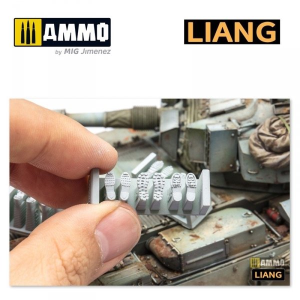 Liang 0401 3D-print Model Shoeprint Tools WWII 1/35