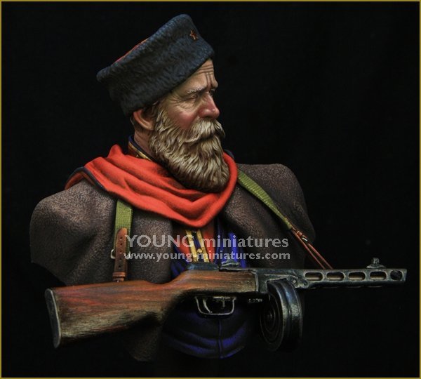Young Miniatures YM1858 RUSSIAN COSSACK WWII 1/10