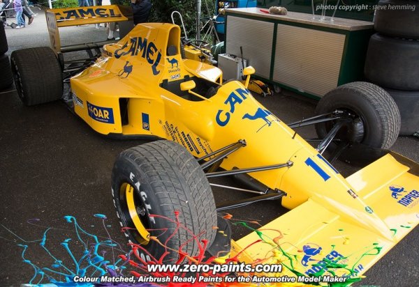 Zero Paints ZP-1021 Team Camel Lotus Yellow (99T -100T) Paint 60ml