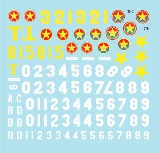 Star Decals 35-C1276 Vietnam 4. NVA 1/35