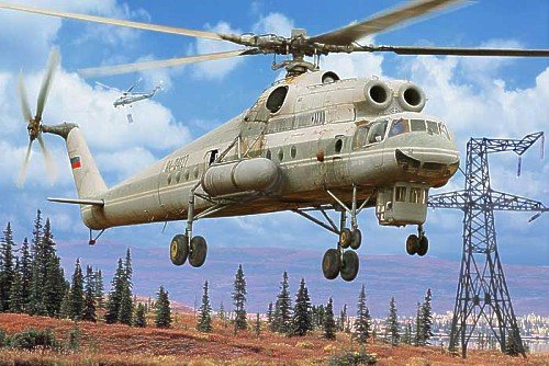 A-Model 72163 Soviet Mil Mi-10 K 1:72