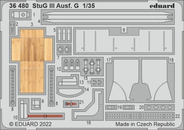 Eduard 36480 StuG III Ausf. G MINIART 1/35
