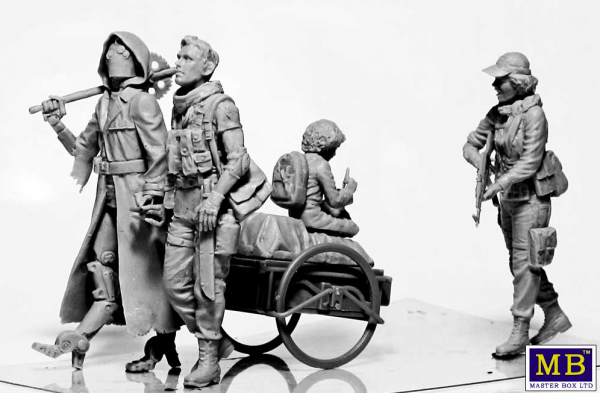 Master Box 35250 Desert Battle Series - Long-Distance Raid. Child of Hope 1/35
