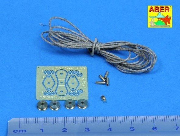 Aber R-09N Uniwersalny bloczek podwójny 2 szt. / All-purpose double Pulley x2 pcs. 1/35