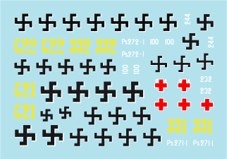 Star Decals 35-C1041 Finnish Tanks in WW2 # 5 1/35