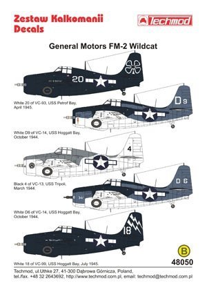 Techmod 48050 - General Motors FM-2 Wildcat (1:48)