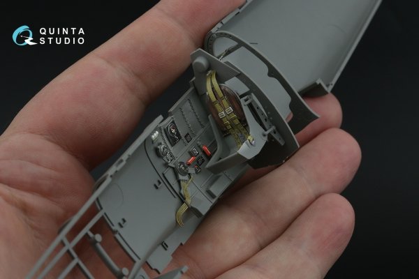 Quinta Studio QD35133 Spitfire Mk. Vb 3D-Printed coloured Interior on decal paper (Border model) 1/35