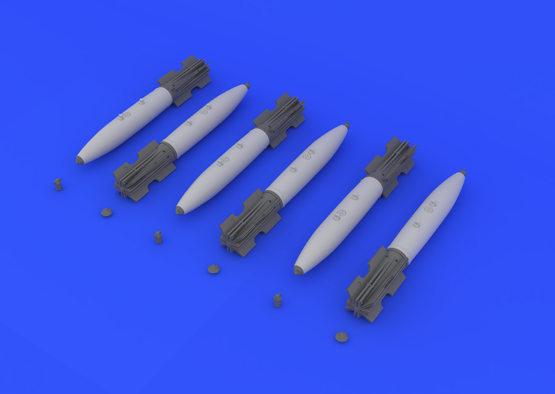 Eduard 648137 Mk.82 bomb w/ airbrake late 1/48