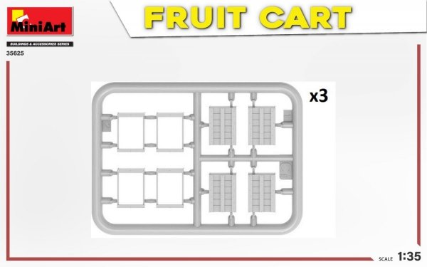 MiniArt 35625 FRUIT CART 1/35