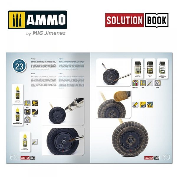 Ammo of Mig 6526 How to Paint WWII Luftwaffe Mid War Aircraft SOLUTION BOOK