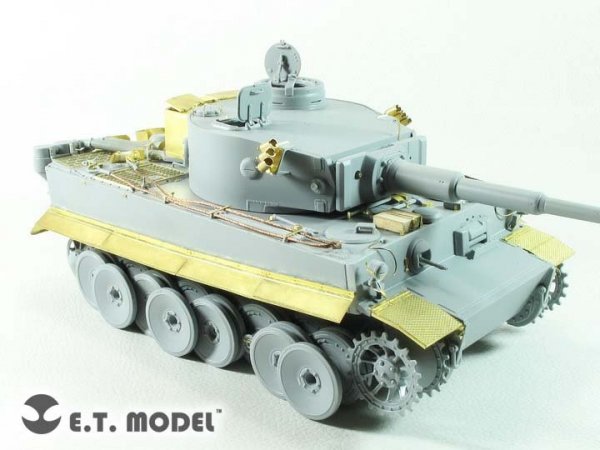 E.T. Model EA35-116 WWII German TIGER I “Tunisian Initial”Fender &amp; Side Skirts For DRAGON Smart Kit 1/35
