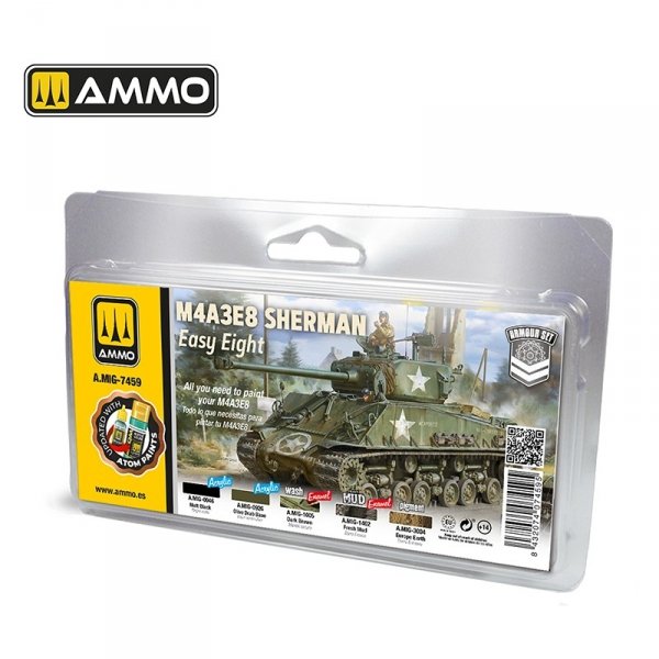 Ammo by Mig 7459 M4A3E8 Sherman Easy Eight Set