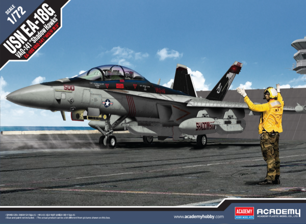 Academy 12560 USN EA-18G VAQ-141 Shadow Hawks 1/72