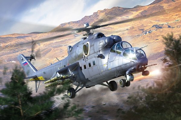 Trumpeter 05830 Mi-35M Hind-E 1/48