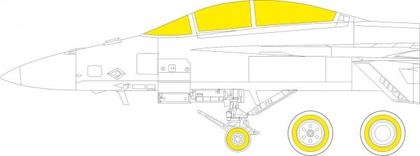 Eduard JX282 F/ A-18F REVELL 1/32