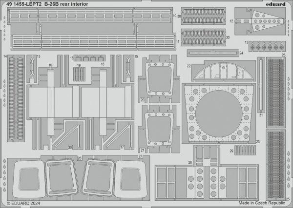 Eduard BIG49422 B-26B Marauder PART II ICM 1/48