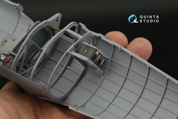 Quinta Studio QD24009 Spitfire Mk.IXc 3D-Printed &amp; coloured Interior on decal paper (Airfix) 1/24
