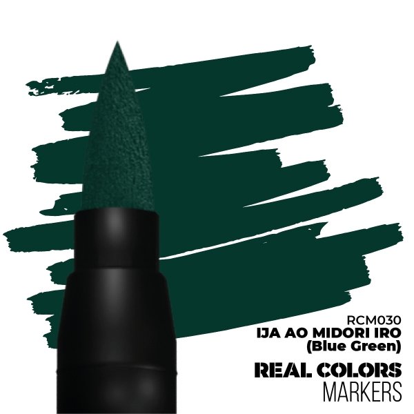 AK Interactive RCM030 IJA AO MIDORI IRO (BLUE GREEN) – RC MARKER