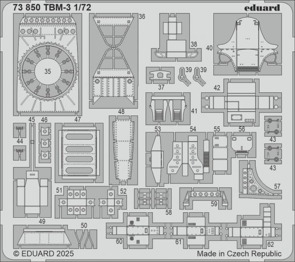 Eduard BIG72186 TBM-3 HOBBY BOSS 1/72