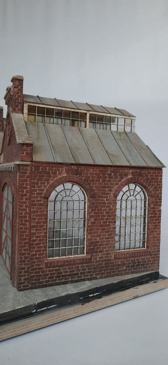 RT-Diorama 35285 Diorama-Base: &quot;Industrial Hangars&quot; 1/35
