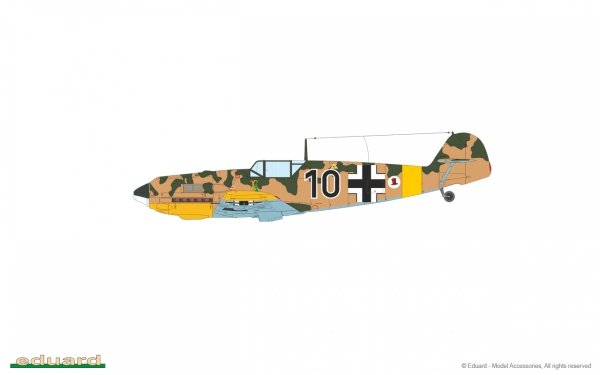 Eduard 84196 Bf 109E-4 1/48