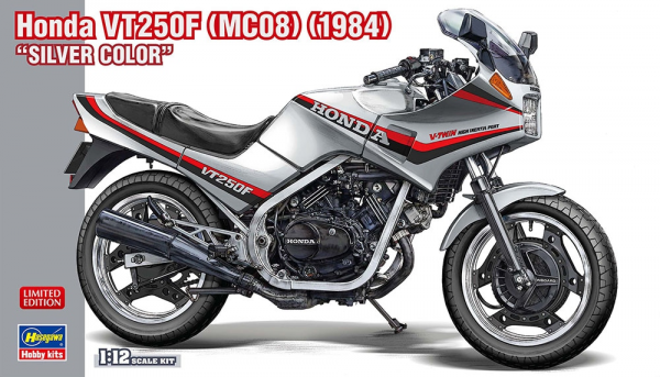 Hasegawa 21771 Honda VT250F (MC08) (1984) "Silver Color" 1/12