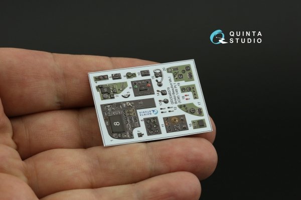 Quinta Studio QDS-48379 Bristol Beaufort Mk.I 3D-Printed &amp; coloured Interior on decal paper (ICM) (Small version) 1/48