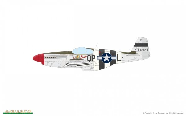 Eduard 11181 OVERLORD: D-DAY MUSTANGS / P-51B MUSTANG DUAL COMBO 1/48