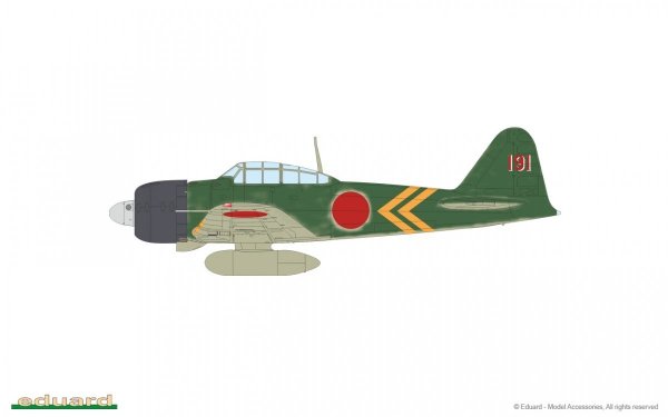 Eduard 82214 A6M3 Zero Type 22 Profipack 1/48