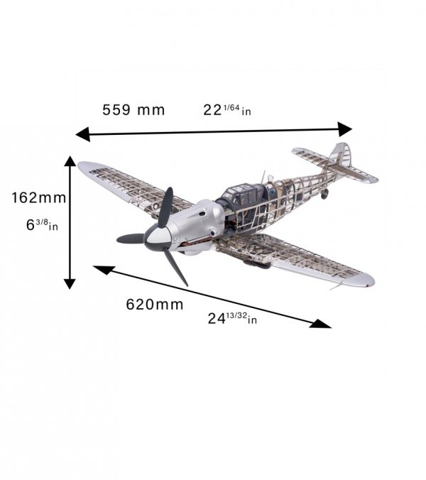 ARTESANIA LATINA 20356 Messerschmitt Bf109G - 1/16