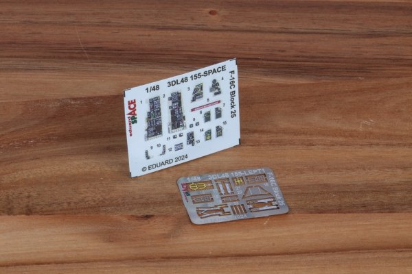 Eduard 3DL48155 F-16C Block 25 SPACE TAMIYA 1/48