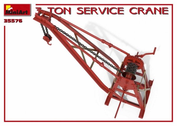 MiniArt 35576 3 TON SERVICE CRANE 1/35