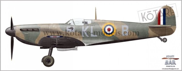 Kotare K32001 Spitfire Mk.Ia Mid. 1/32