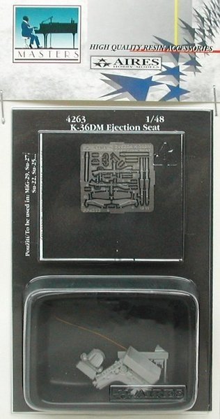 Aires 4263 K-36DM ejection seat (MiG-29, Su-27) 1/48 