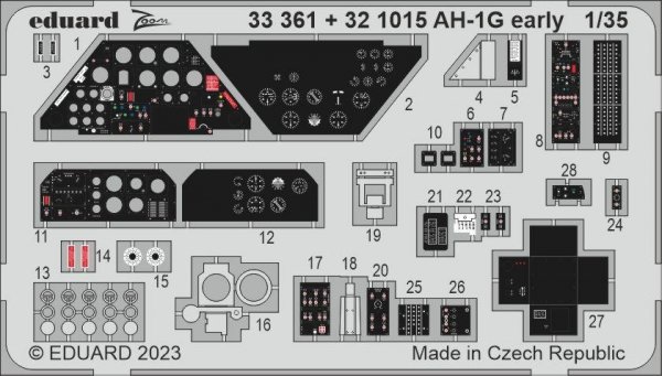 Eduard 33361 AH-1G early ICM 1/35