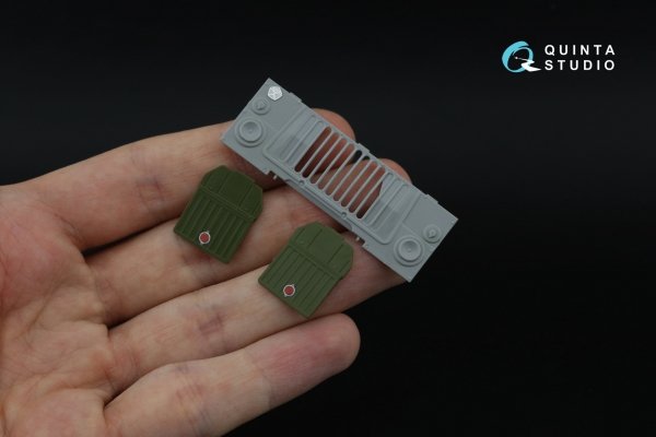 Quinta Studio QD35152 GAZ-66 3D-Printed &amp; coloured Interior on decal paper (Zvezda) 1/35
