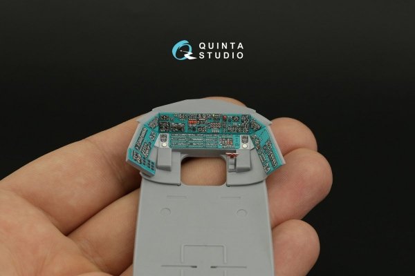 Quinta Studio QDS-48339 Mi-8MT 3D-Printed &amp; coloured Interior on decal paper (Zvezda) (Small version) 1/48